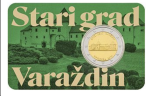 2 Euro 2024 Old Town of Varazdin - Blister